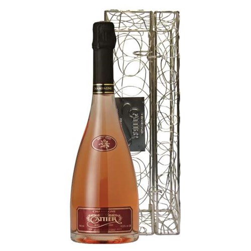 Cattier Rose Red Kiss Champagne 75cl In Arabesque Cage Gift Set - Shop Today